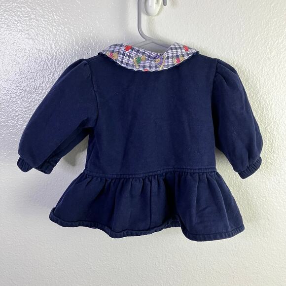 Vintage Small Steps Size 12m Bear Apple Set Y2K Autumn Fall - Picture 3 of 6